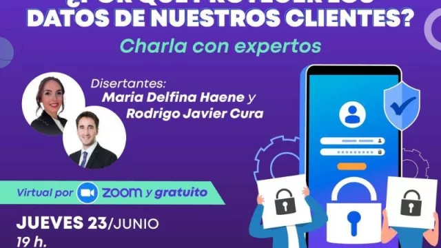 Proteger datos personales y comerciales, nueva capacitación organizada por la Cámara de Comercio