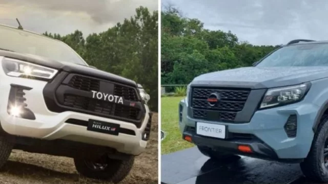 Rivalidad en puerta: Nissan Frontier PRO-4X vs Toyota Hilux GR-S