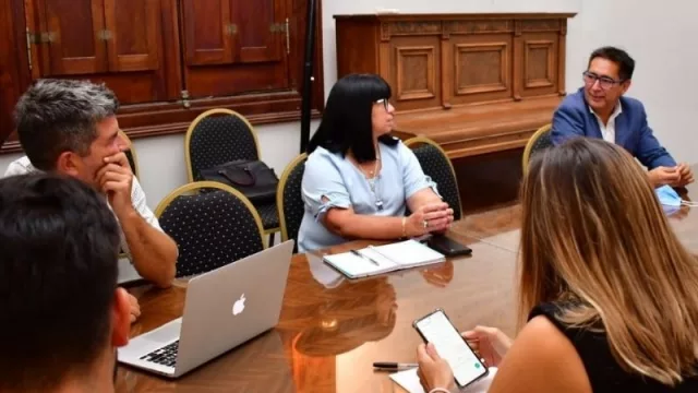 Reunion del municipio con CONESPO para organizar el primer taller del año