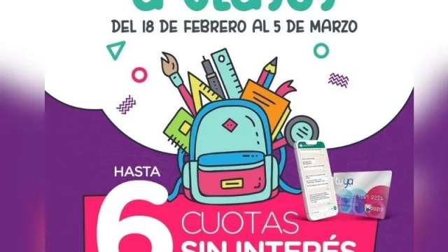 Atención papá y mamá: Vuelta a clases en 6 cuotas sin interés con Tuya y Tuya en Billetera
