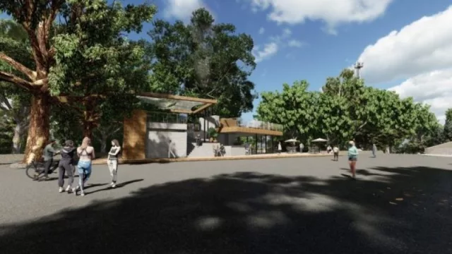 El Cerro de la Gloria se renueva con una unidad de servicios que cambiará la prestación 