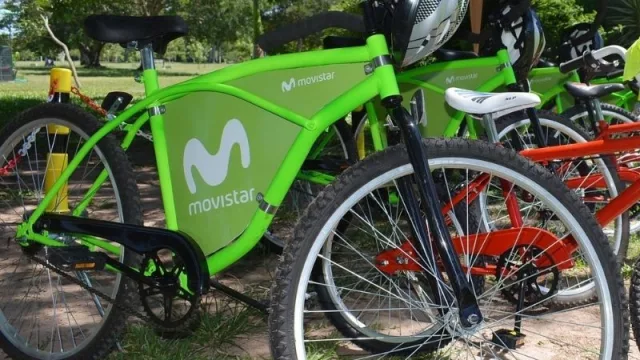 Resistencia sumó otra posta de bicicletas en el Parque de la Democracia 