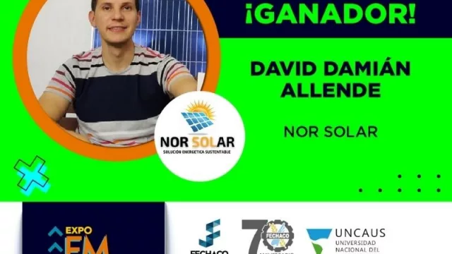 David Damián Allende es el Joven Empresario del Chaco 2021