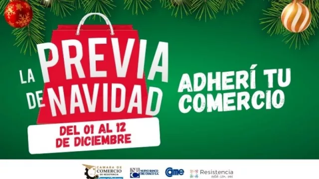 Llega a Resistencia “La Previa de Navidad”, una campaña para anticipar las compras por las fiestas