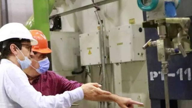 La planta industrial Indunor - Sersa en La Escondida genera energía renovable 