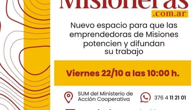 "Misioneras.com.ar", la nueva plataforma donde las emprendedoras misioneras pueden comercializar sus productos