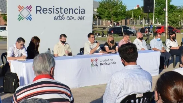 Conversatorio Vecinal junto al Gabinete de la Municipalidad de Resistencia
