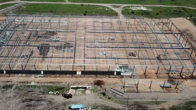 Avanzan las obras de la nueva planta de TN&Platex en Monte Caseros