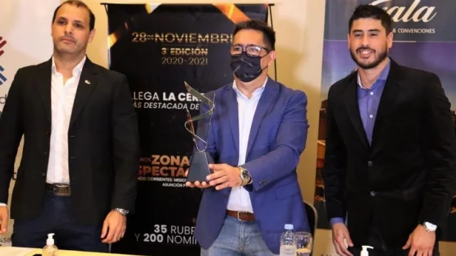 Resistencia acompañó la presentación de los premios Zona Vip que se realizarán en 28 de noviembre 