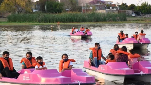 Resistencia inaugura un nuevo paseo de Bicibotes en la Laguna Argüello 