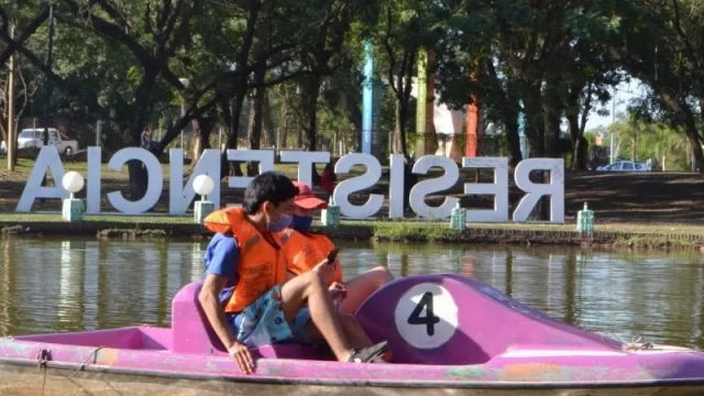 Llegan las vacaciones de invierno y Resistencia reactivó los Bicibotes y los paseos 