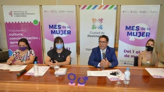 La Ciudad de Resistencia rinde homenaje a las mujeres durante todo el mes de marzo
