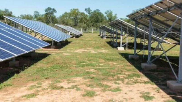 La Planta de Energía Solar en el Impenetrable está pronta a ponerse en funcionamiento