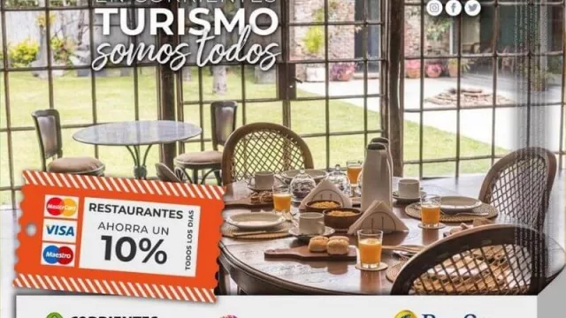 Continúan los beneficios del Banco de Corrientes para disfrutar del turismo en la provincia