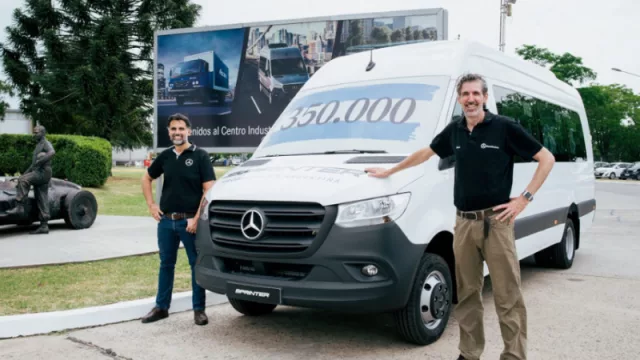 Hito nacional: Mercedes celebra la producción de la Sprinter N° 350.000