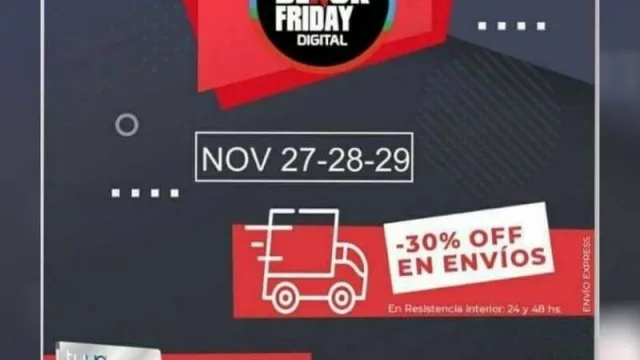 Llega el Black Friday Digital 2020 de Resistencia a través de Tienda Chaco (desde hoy al 29 de noviembre)