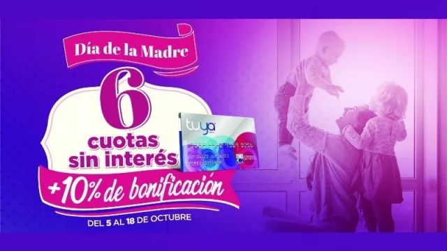 Arranca la promoción Día de la Madre de Tarjeta Tuya en la provincia del Chaco