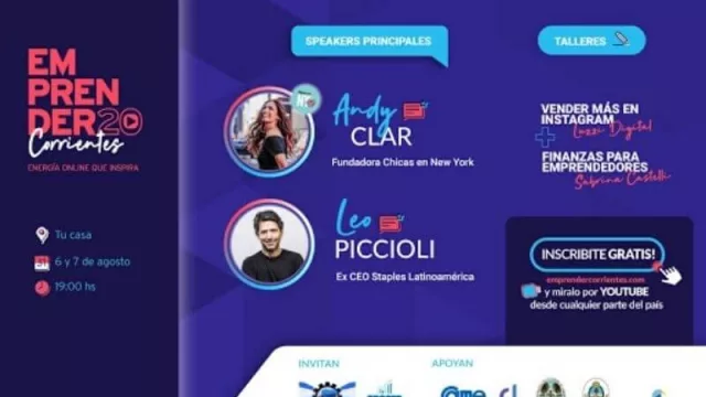 Lanzaron una nueva edición de Emprender 20 Corrientes