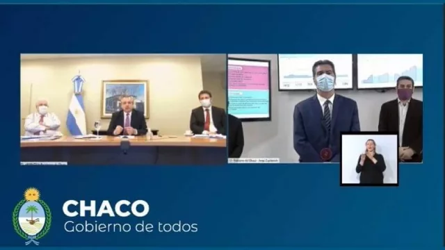 Alberto Fernández: “El Chaco tiene que saber que estamos poniendo todo lo que tenemos para superar esto”