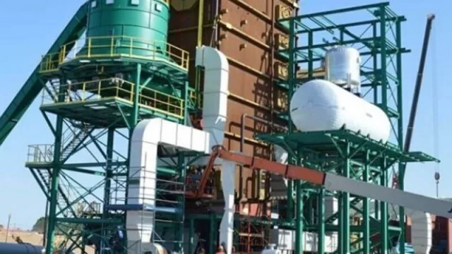La planta de biomasa en Corrientes está pronta a funcionar (extraordinario avance en su construcción)