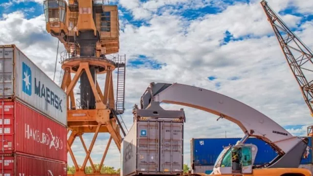 Récord en transporte de producción en el puerto de Barranqueras