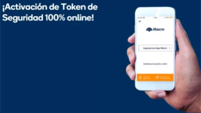 Con Banco Macro ahora podés activar el “token de seguridad” desde el celular