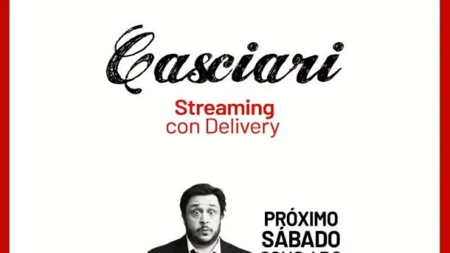 “Streaming & Delivery” con Hernán Casciari, uno de los planes más elegidos en cuarentena (con cena a cargo de PedidosYa)