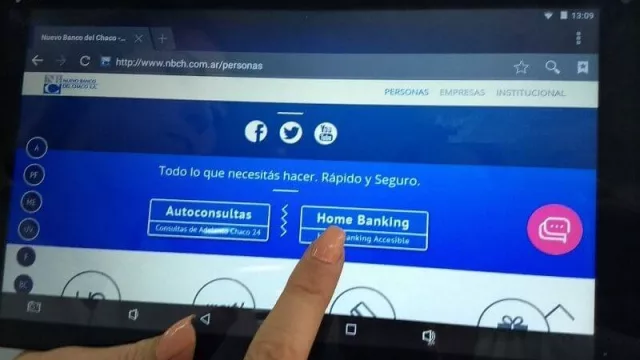 Ahora podés habilitar tu home banking del NBCH sin salir de casa