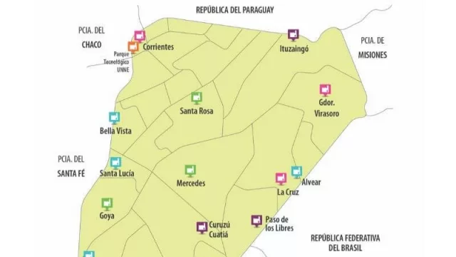 La Red de Parques Industriales de la provincia de Corrientes se incrementará en un 850%