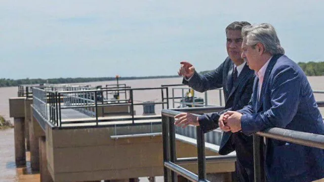 Capitanich y Fernández anunciaron inversiones para el desarrollo del puerto Las Palmas y del Pacú Arrocero