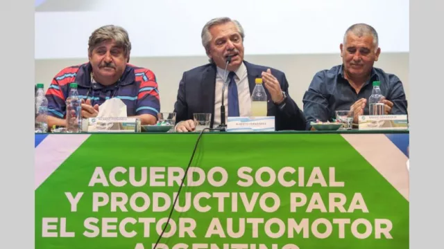Automotrices le presentaron a Alberto el plan para sextuplicar su producción en 10 años