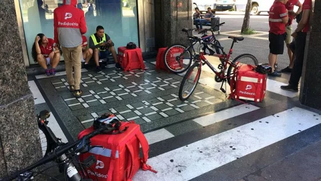 Este año ingresaron 2.000 nuevos trabajadores al mercado de los repartidores en Uruguay