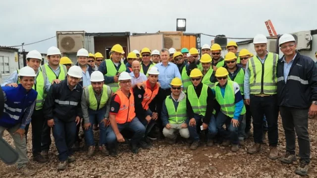 Macri visitó el nuevo acceso del Belgrano Cargas