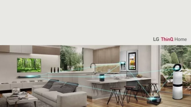 La casa inteligente de LG: TV enrollable, comida smart y más