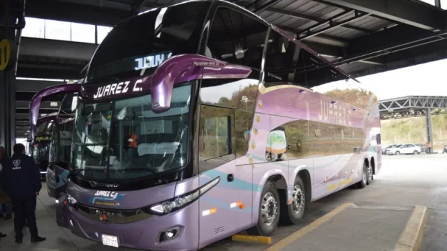 Jujuy-Tarija: llegó Juárez C Internacional, desde Bolivia, a la terminal de la capital