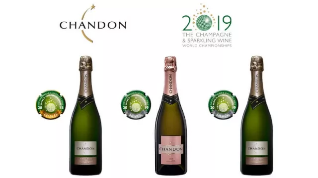 Oro y plata para Chandon Argentina en el Champagne & Sparkling Wine World Championships