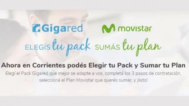 Movistar y Gigared unen fuerzas: anuncian la “paquetización” de sus servicios en Corrientes