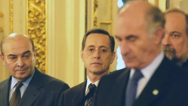 La dirigencia política despidió a Fernando de la Rúa