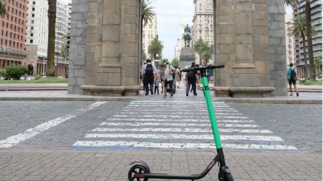 Llegaron los monopatines Grin a las calles de Montevideo