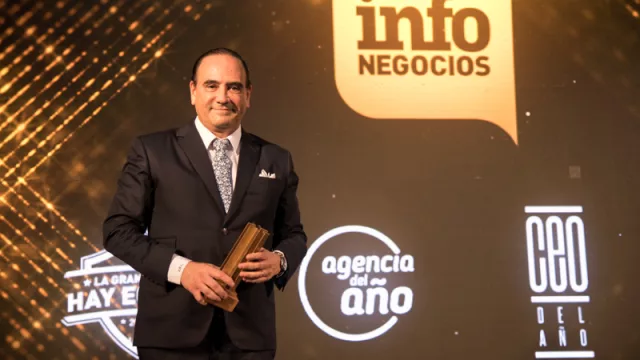 Carlos Ruiz Lapuente se quedó con el premio al Empresario del Año de InfoNegocios Uruguay