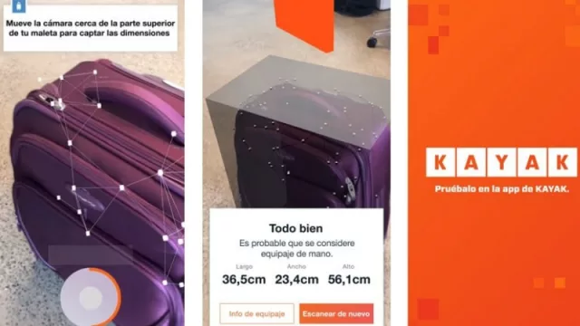 Kayak mide si tu maleta es apta para llevar en cabina
