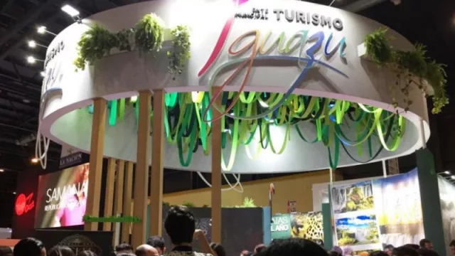 Las Cataratas del Iguazú se lucen en la FIT 2018
