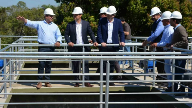 Corrientes: se concretó la inauguración de la nueva planta potabilizadora en Ituzaingó