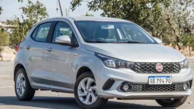 Fuerte caída en la venta de autos (Fiat Argo protagonista y líder)