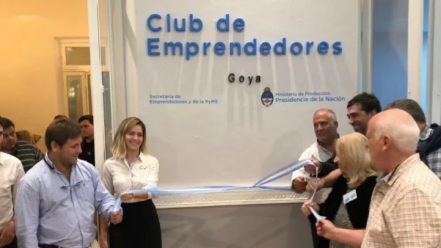 Inauguraron el Club de Emprendedores de Goya, el primero en el interior provincial