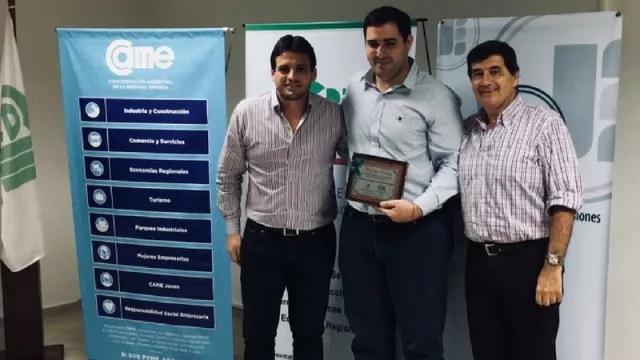 Matias Sebely se consagró como el Joven Empresario Misionero 2018