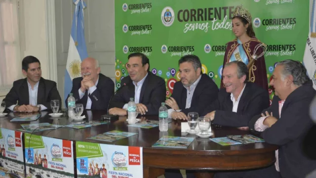 Con la presencia del gobernador Valdés, se lanzó la Fiesta Nacional del Surubí