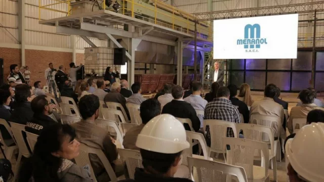 Meranol SACI: en Barranqueras inauguró una planta productora de sulfato de aluminio