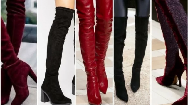 Las tendencias de zapatos de la nueva temporada 2018: botas largas, pelo sintético y glitter