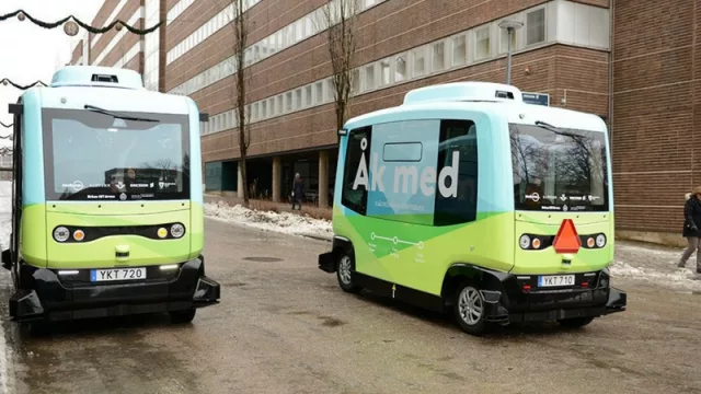 Ericsson prueba el primer bus sin conductor (en Estocolmo)